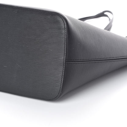Louis Vuitton Epi Neverfull MM Black 9 of 11