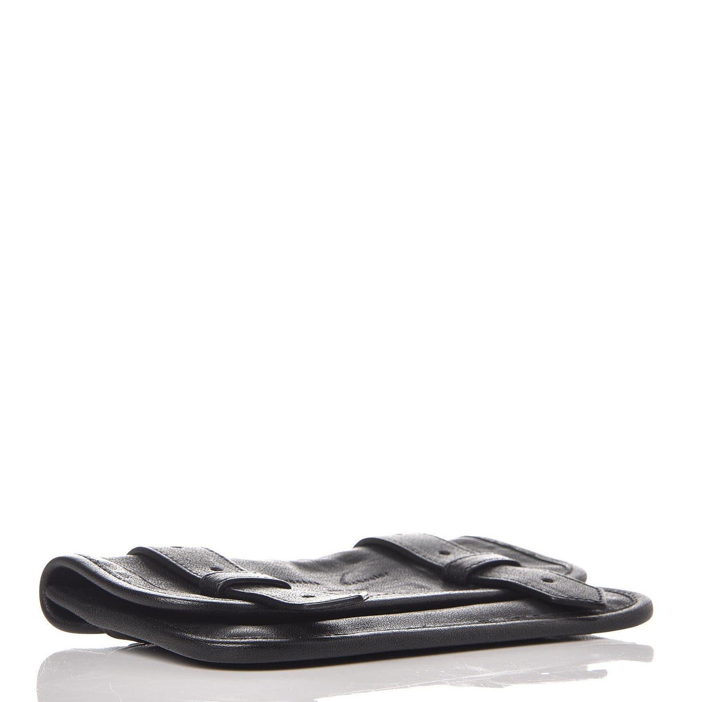 Lambskin PS1 Pochette Clutch Black