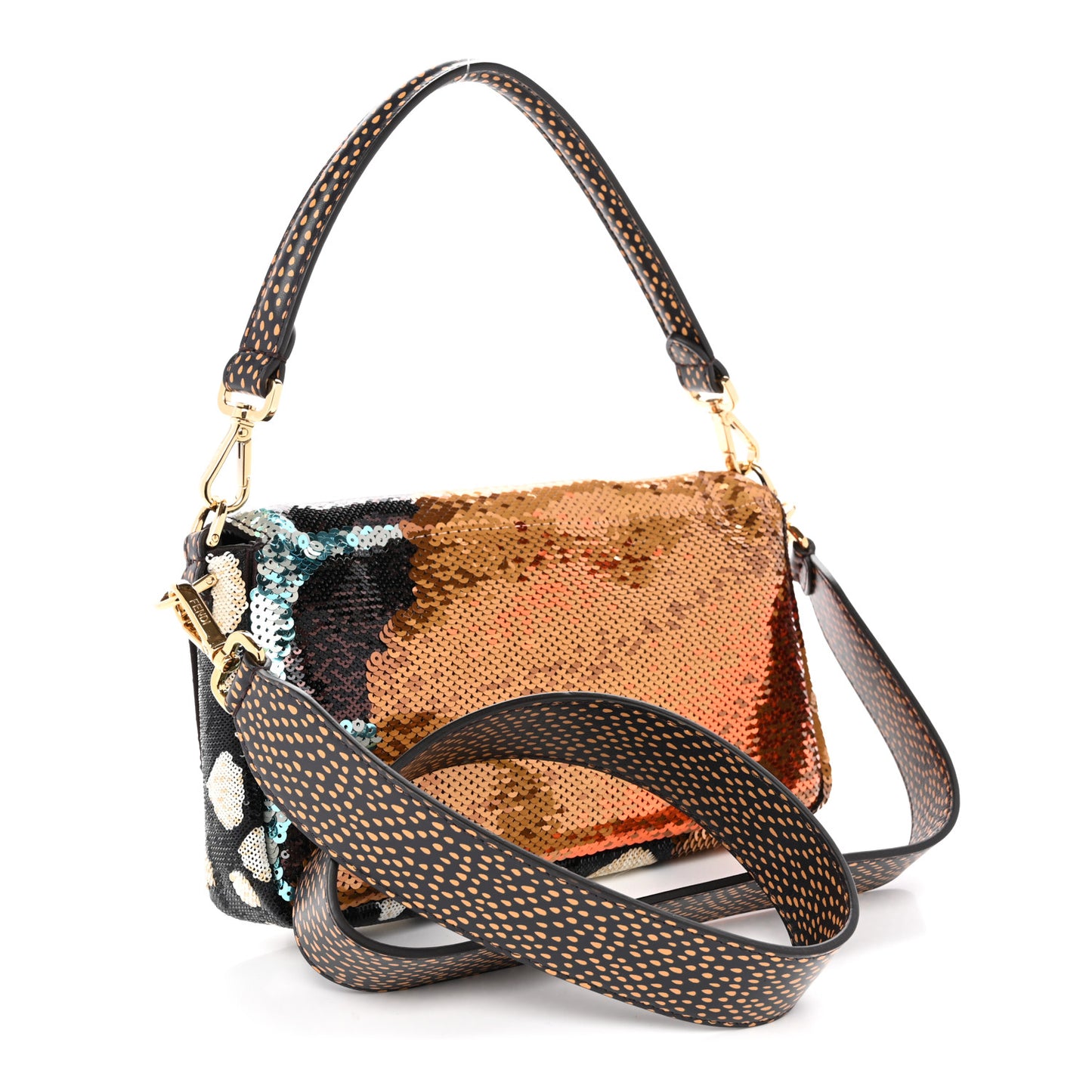 Night Butterfly Sequin Baguette Multicolor