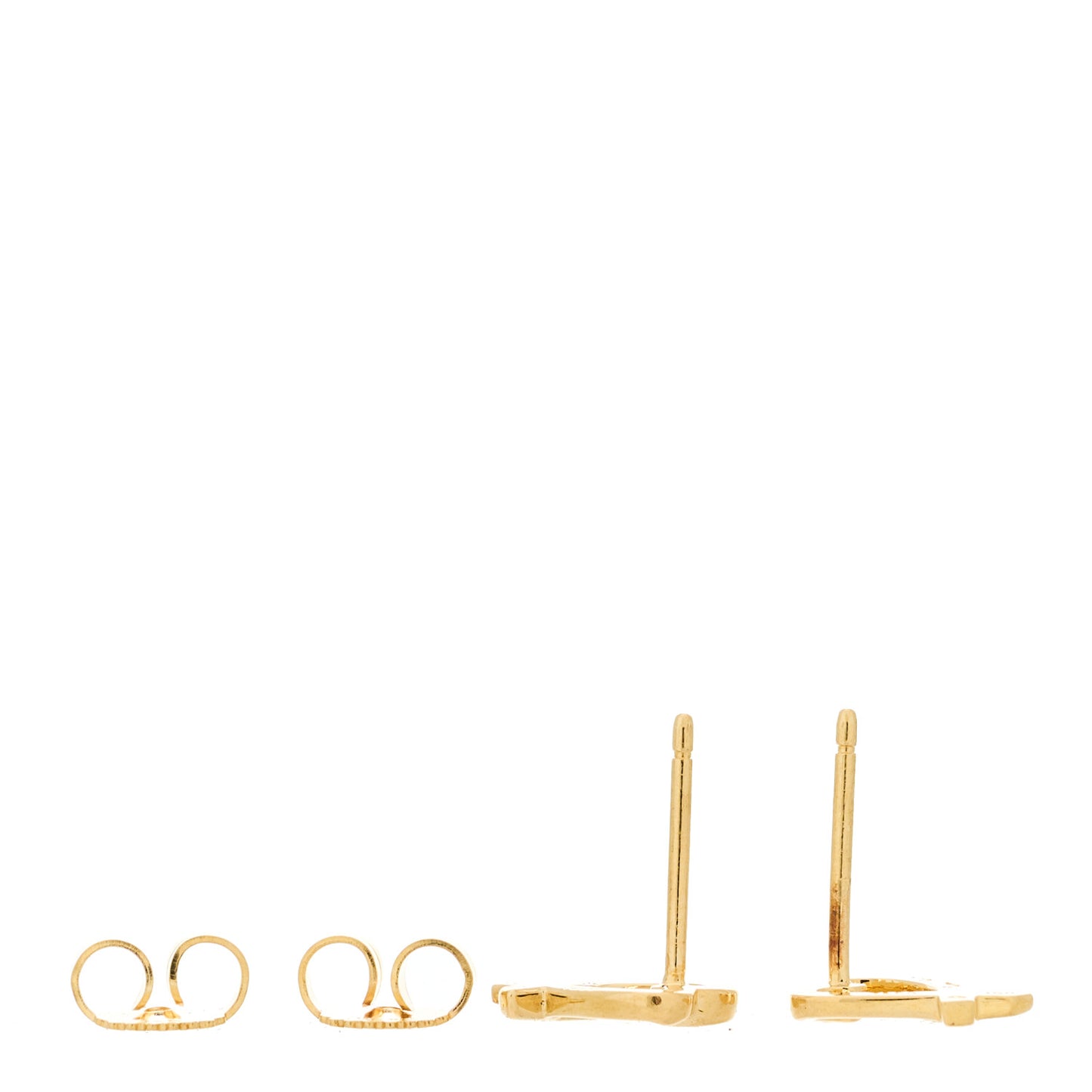 18K Yellow Gold Mini Paloma Picasso Loving Heart Earrings