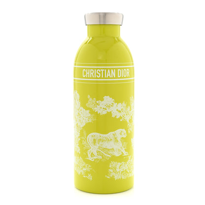 Christian Dior Stainless Steel Toile De Jouy Dioriviera Clima Bottle Green 1 of 7