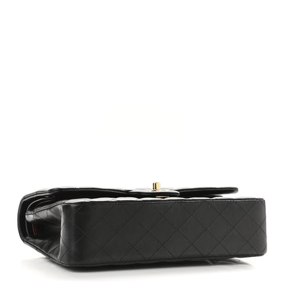 Chanel Lambskin Quilted Medium Double Flap Black 4 of 9