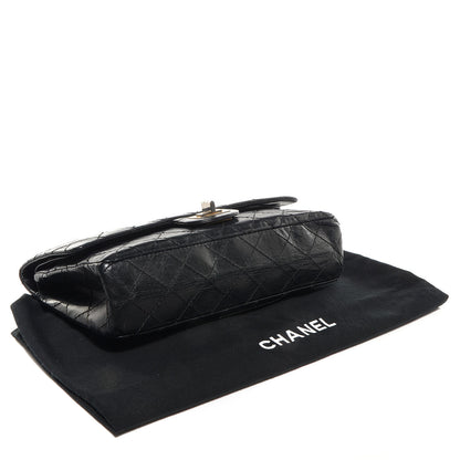 Chanel Aged Calfskin 50th Anniversary 2.55 Reissue 225 Flap Black 4 of 10