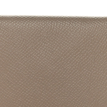 Hermes Epsom Calvi Card Case Etoupe 5 of 8