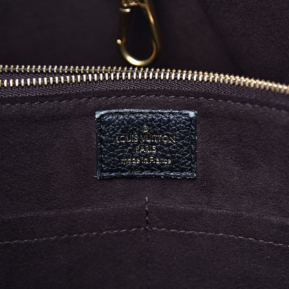Louis Vuitton Calfskin Monogram Kimono Tote Black 6 of 12
