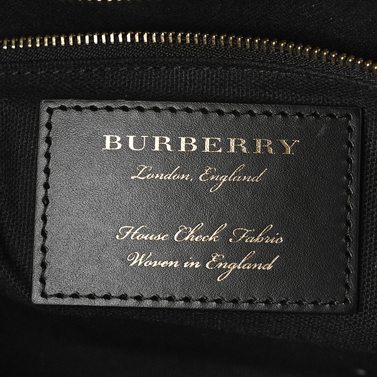 House Check Derby Calfskin Medium Alchester Bowling Bag Tan