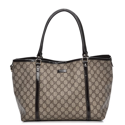 Gucci GG Plus Monogram Medium Joy Tote Dark Brown 1 of 16