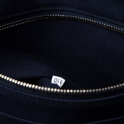 Prada Canvas Mistolino Canapa Tote Naturale Blue 13 of 14