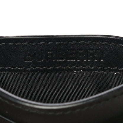 Burberry House Check Money Clip Card Case Black 7 of 12