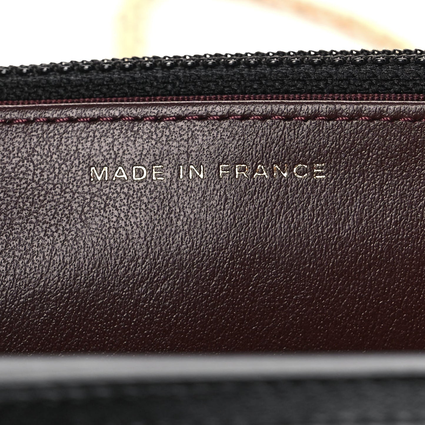 Aged Calfskin Quilted Reissue Wallet On Chain WOC Black