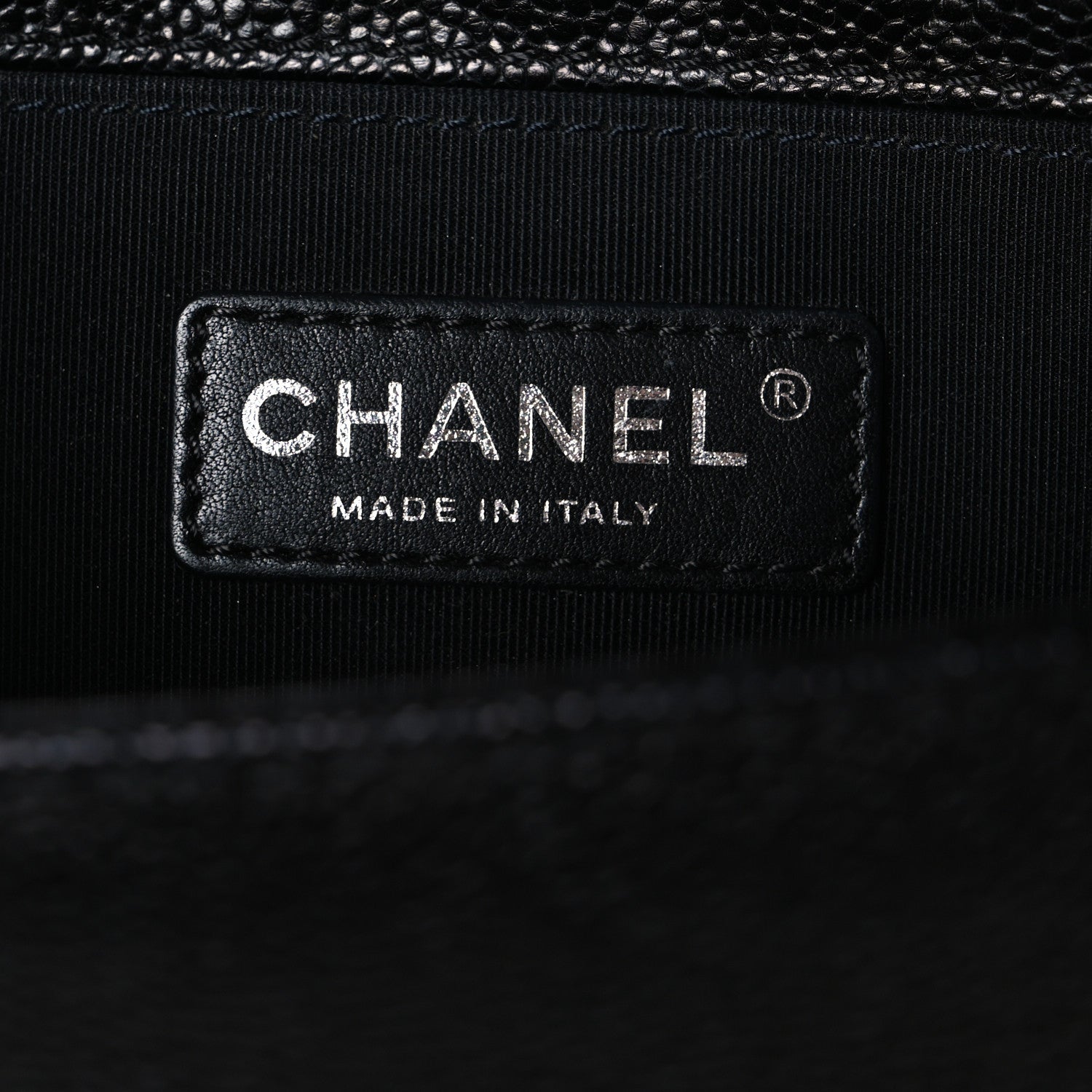 Chanel Caviar Quilted Small Boy Flap Black 6 of 10