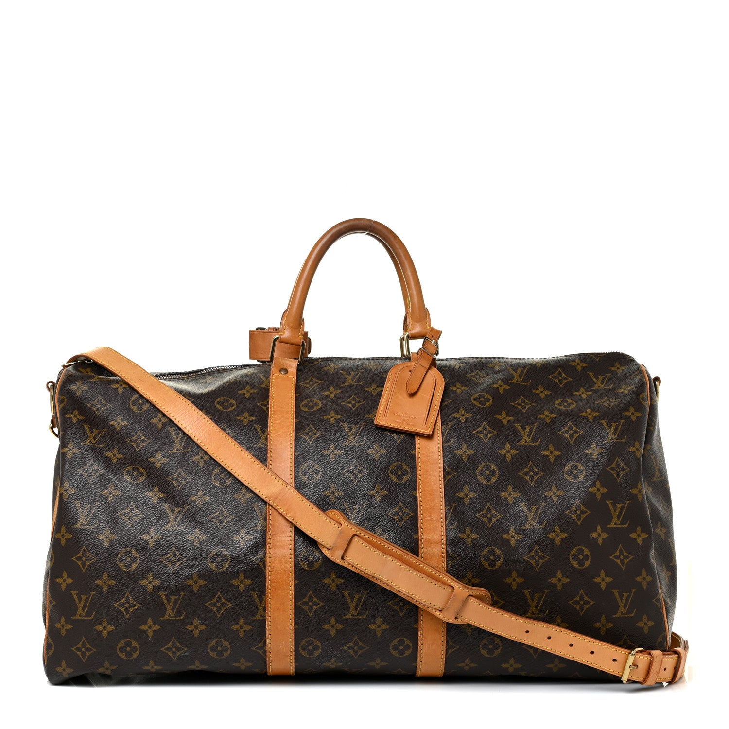 Louis Vuitton Monogram Keepall Bandouliere 55 1 of 31