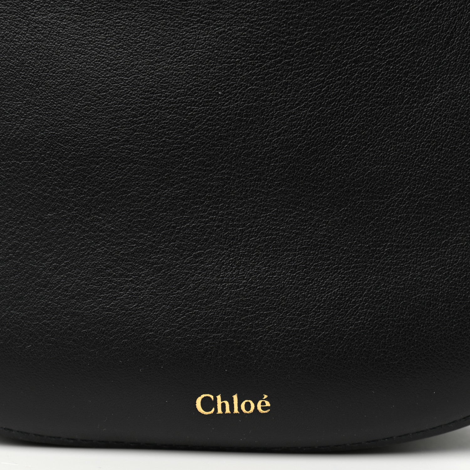 Chloe Small Grain Calfskin Kiss Bag Black 6 of 8