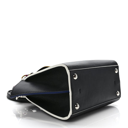Fendi Vitello Dolce Mini 3Jours Tote Black 4 of 9