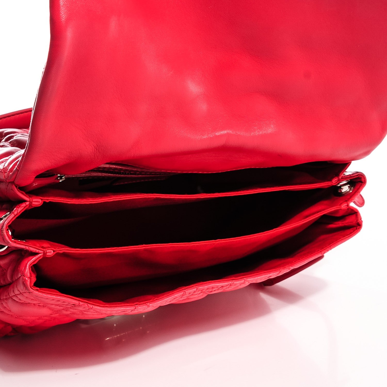 Christian Dior Lambskin Cannage New Lock Flap Bag 5 of 8