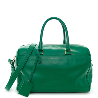 Saint Laurent Calfskin Classic Duffle 6 Green 1 of 18