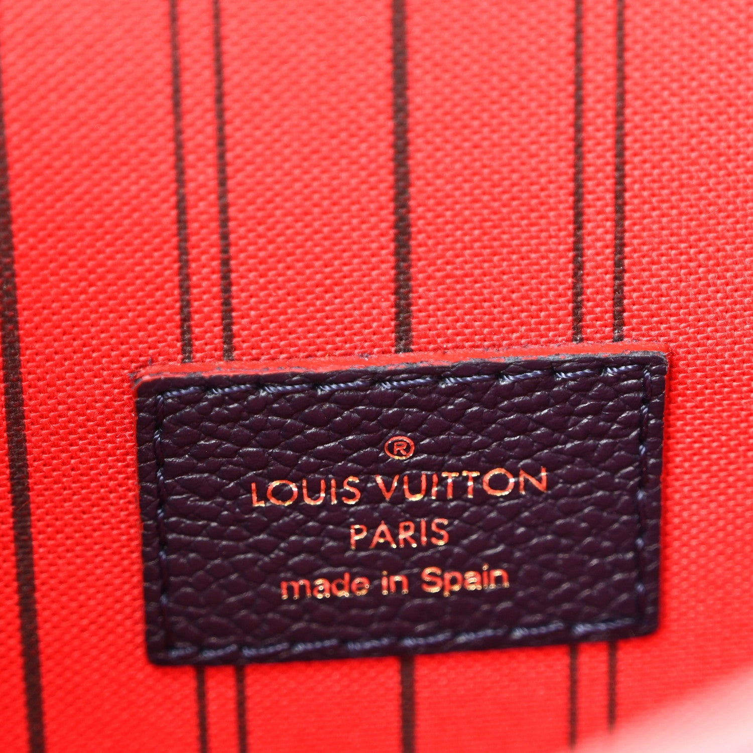 Louis Vuitton Empreinte Pochette Metis Marine Rouge 6 of 11