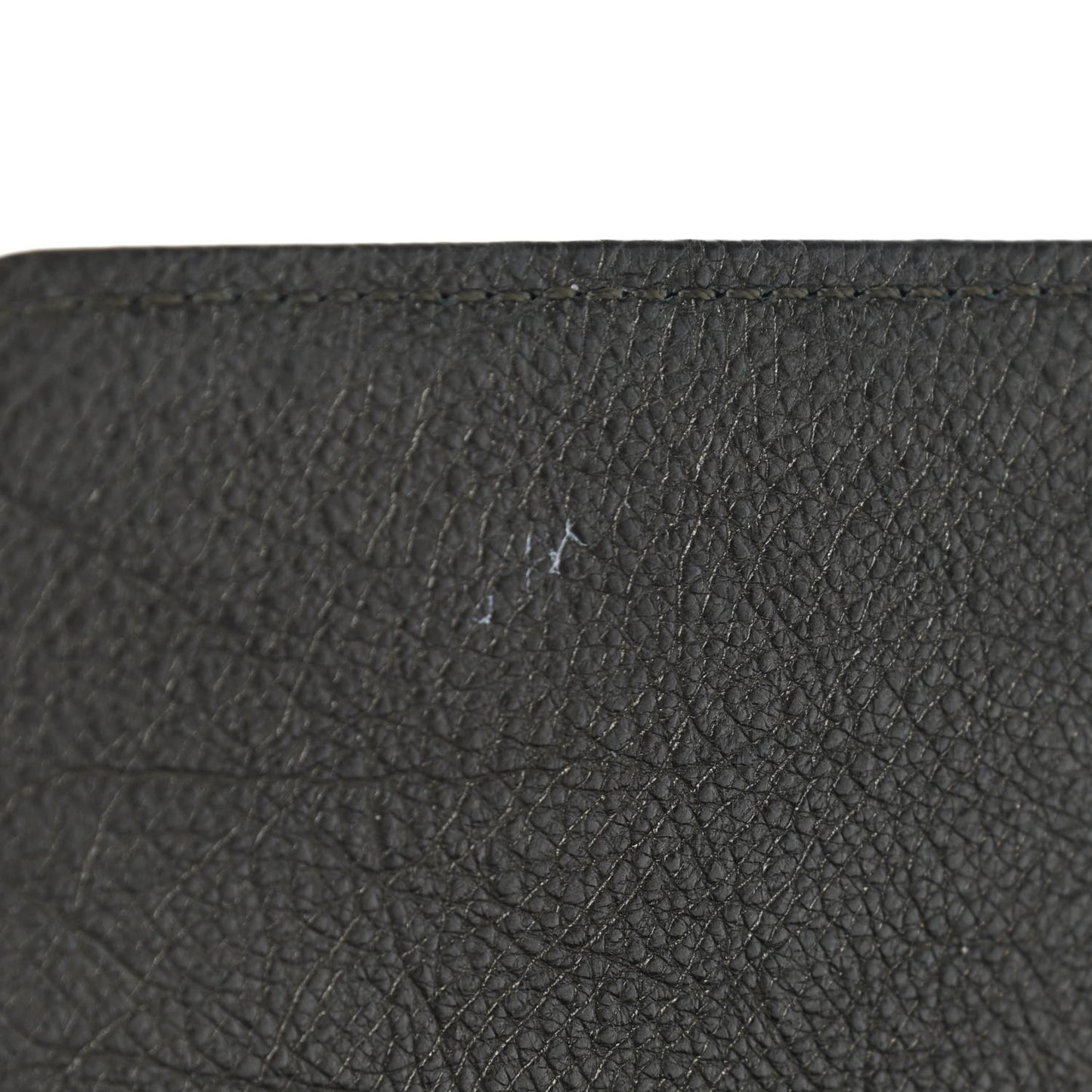 Metallic Calfskin Quilted Medium Boy Flap Khaki
