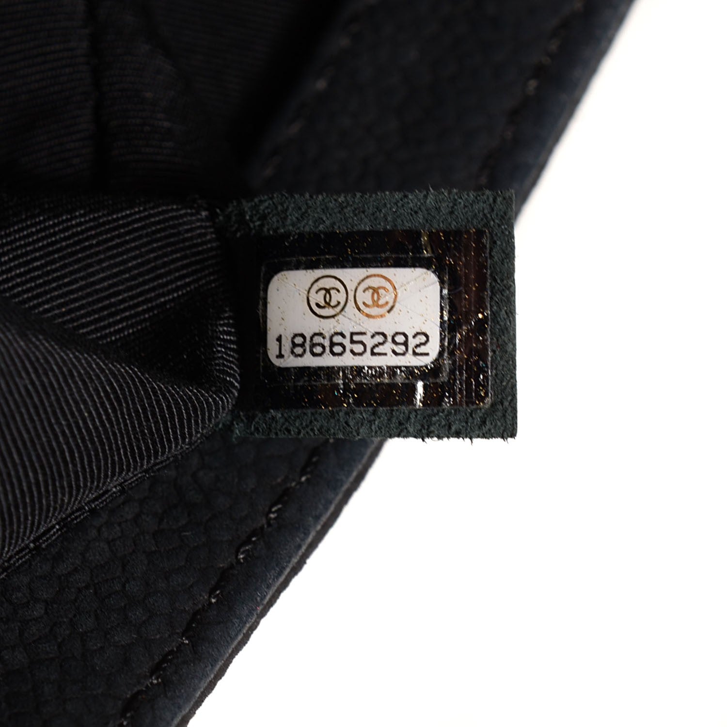 Chanel Iridescent Caviar Quilted Medium Boy Flap Black 7 of 7