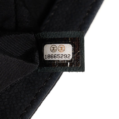 Chanel Iridescent Caviar Quilted Medium Boy Flap Black 7 of 7