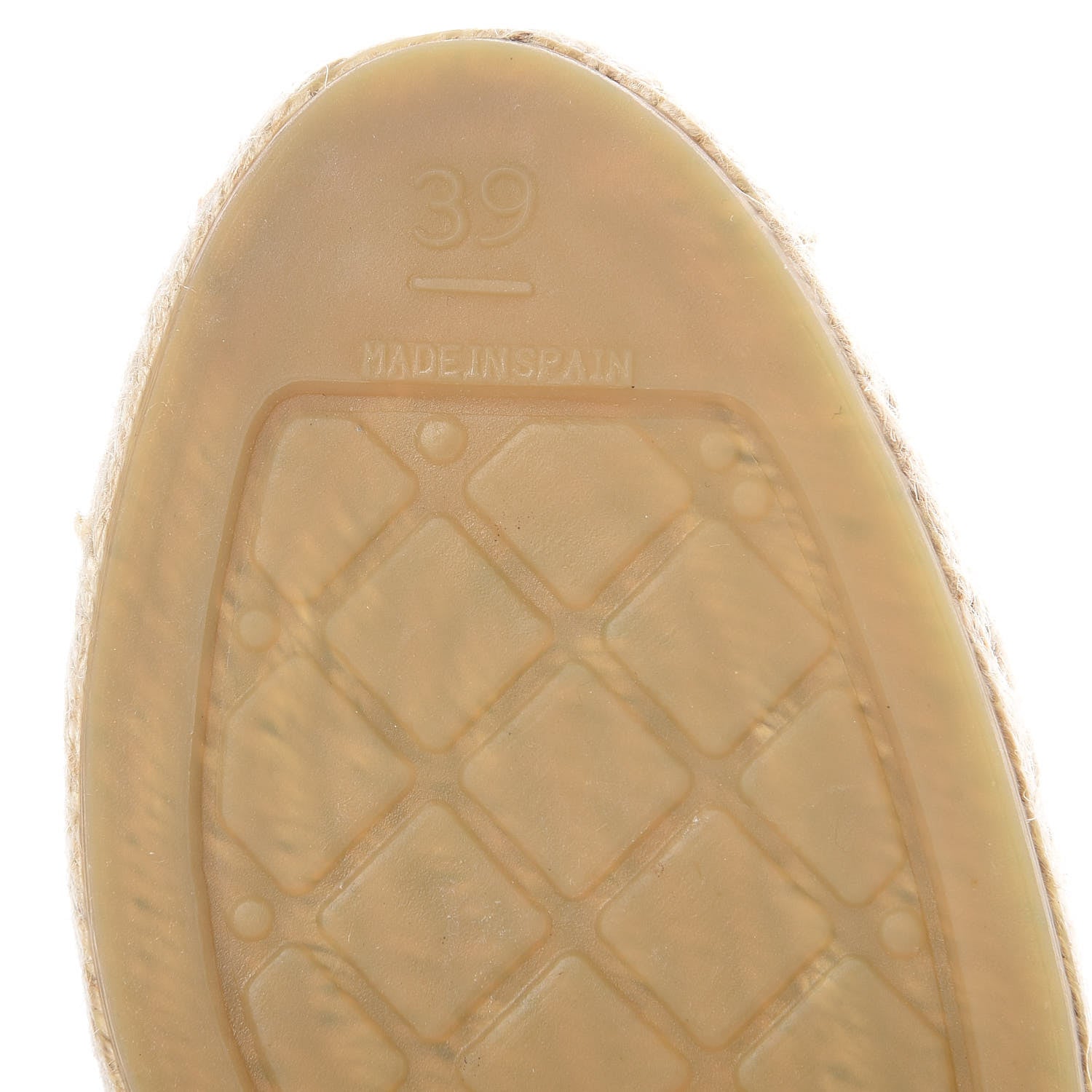 Chanel Lambskin CC Espadrilles 39 Black 8 of 10