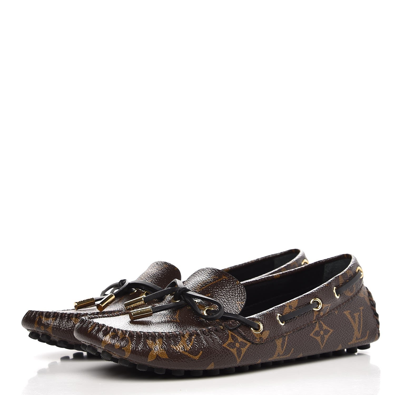 Louis Vuitton Patent Monogram Gloria Loafers 36 3 of 9