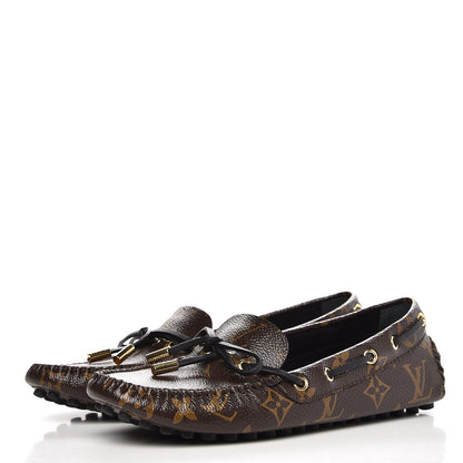 Louis Vuitton Patent Monogram Gloria Loafers 36 3 of 9