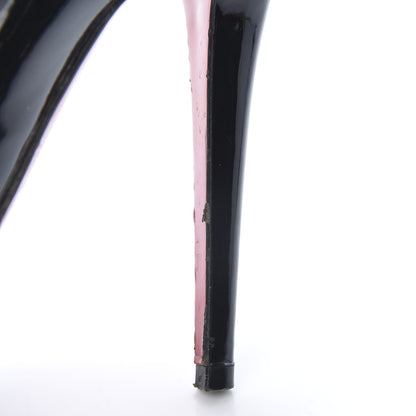 Christian Louboutin Patent Bianca 140 Pumps 38.5 Black 10 of 15