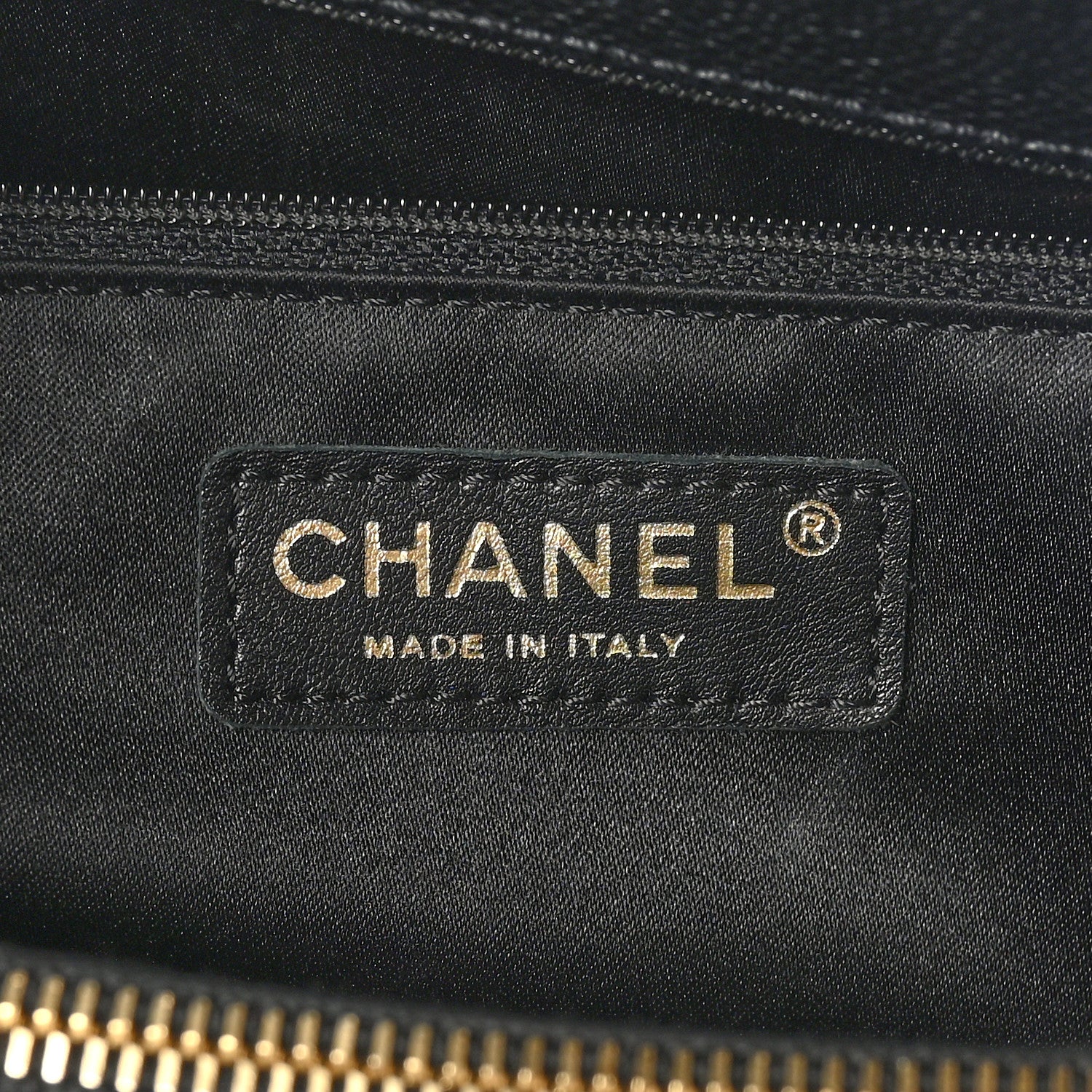 Chanel Caviar Quilted Grand Shopping Tote GST Black 13 of 22