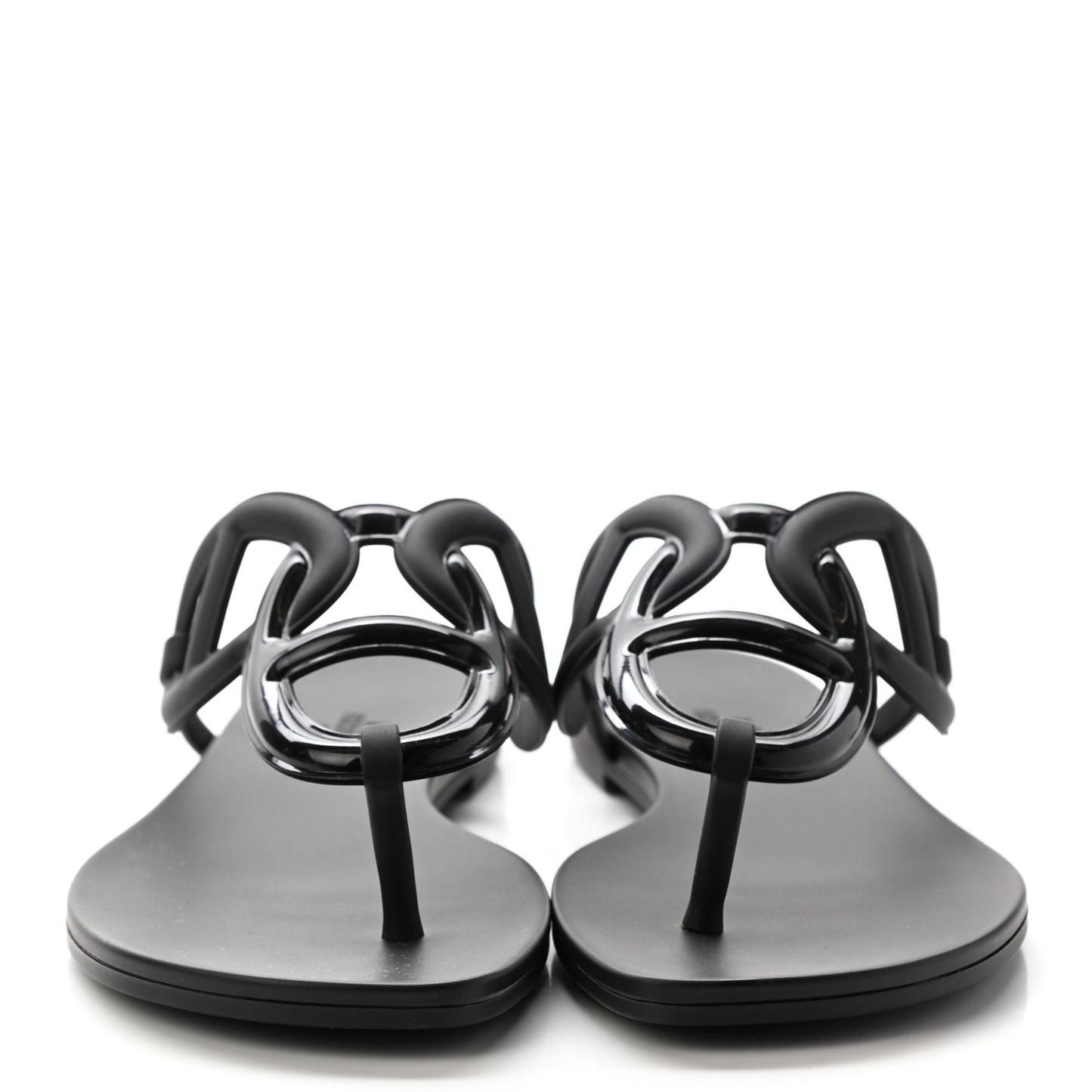 Rubber Womens Egerie Sandals 38 Black