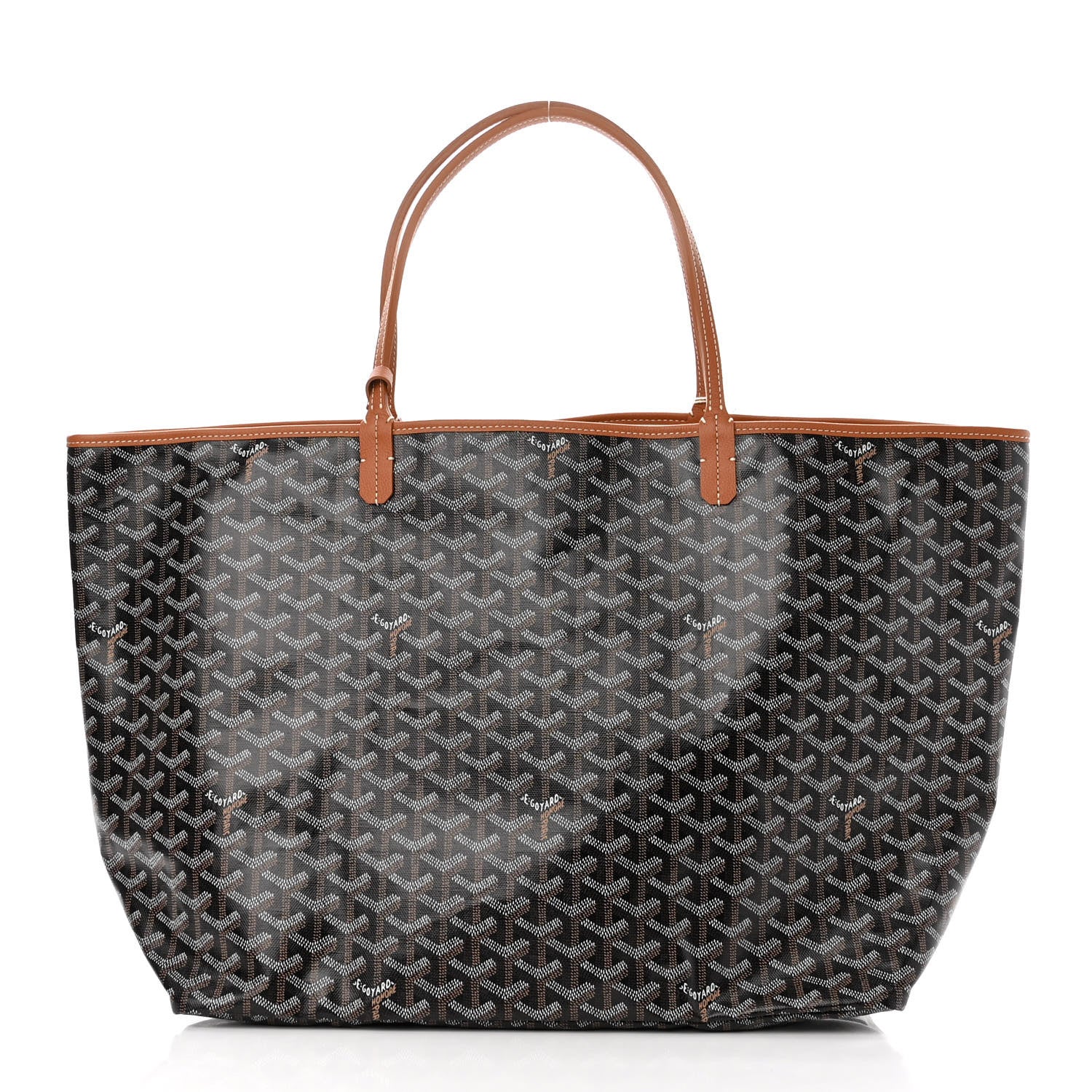 Goyard Goyardine Saint Louis GM Black Gold 3 of 11