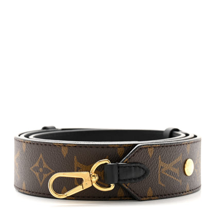 Louis Vuitton Monogram Adjustable Bandouliere Shoulder Strap Black 1 of 6