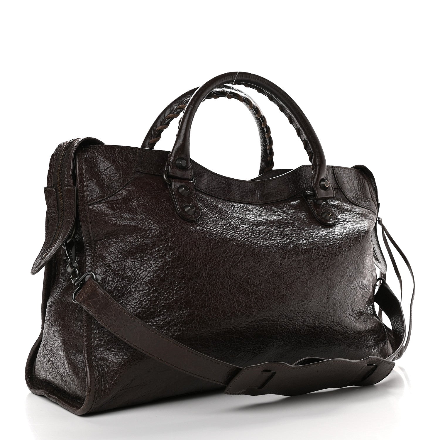 Balenciaga Agneau Classic Hardware City Charbon 3 of 10