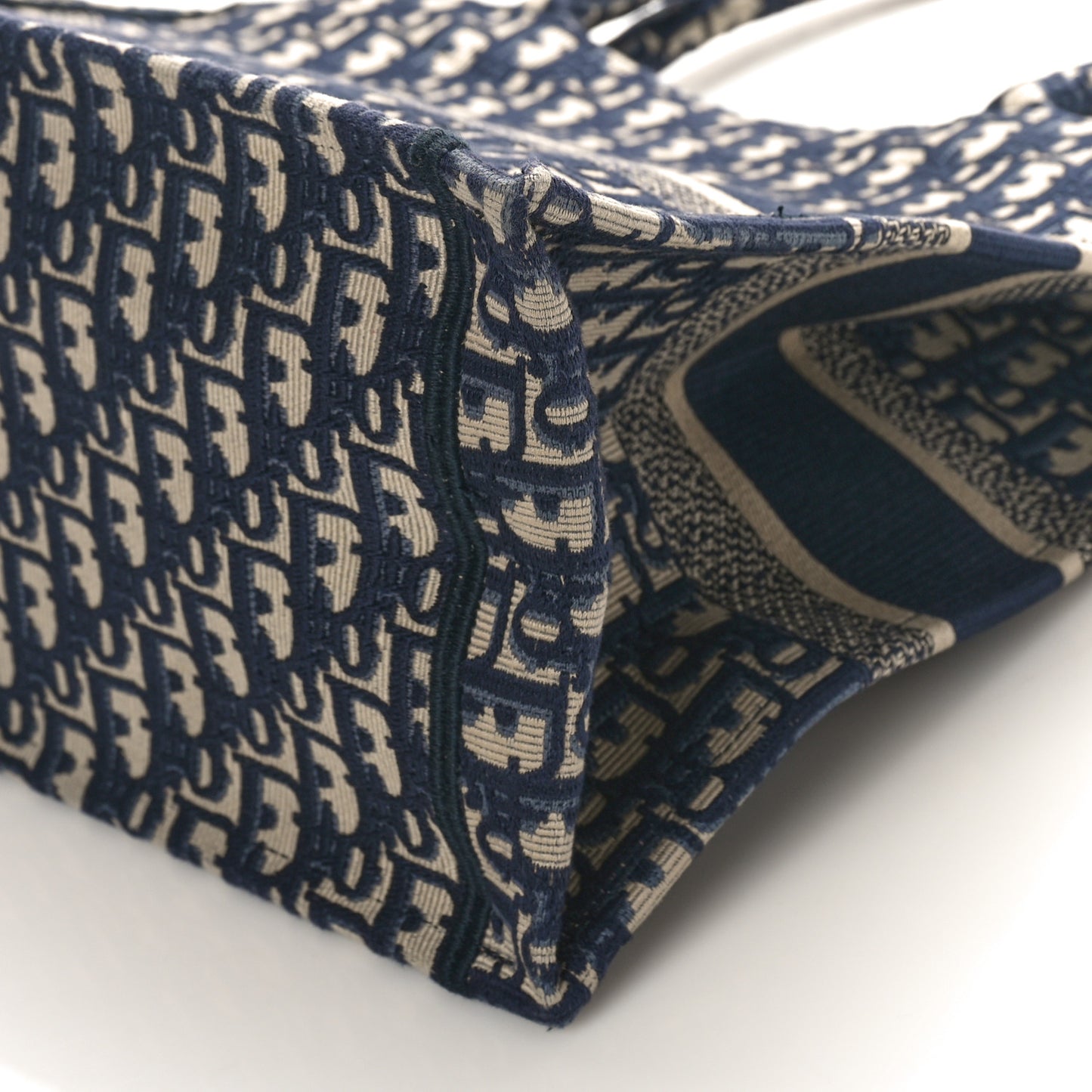 Oblique Medium Book Tote Blue Multicolor
