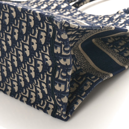 Christian Dior Oblique Medium Book Tote Blue Multicolor 8 of 10