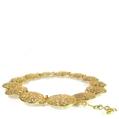 Chanel CC Filigree Belt Gold 1 of 4