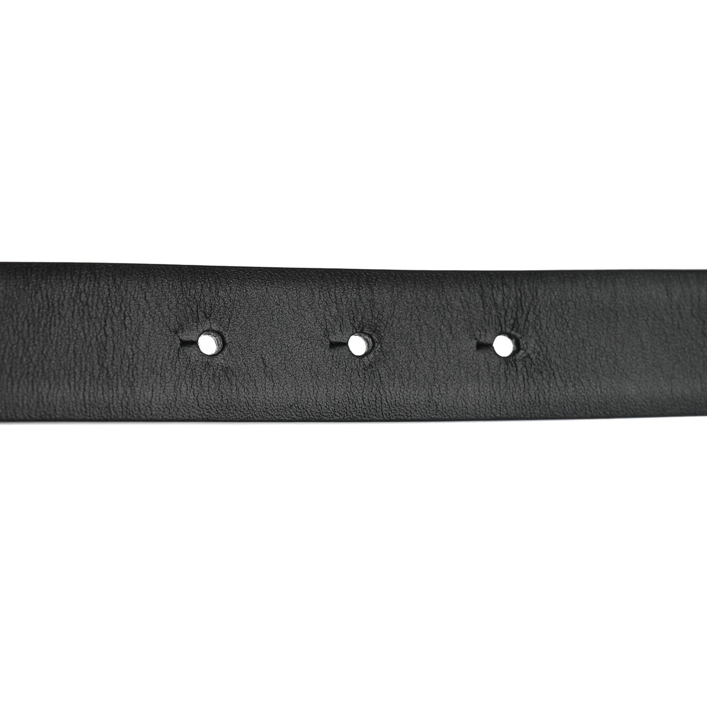 Calfskin Logo Belt 75 30 Black