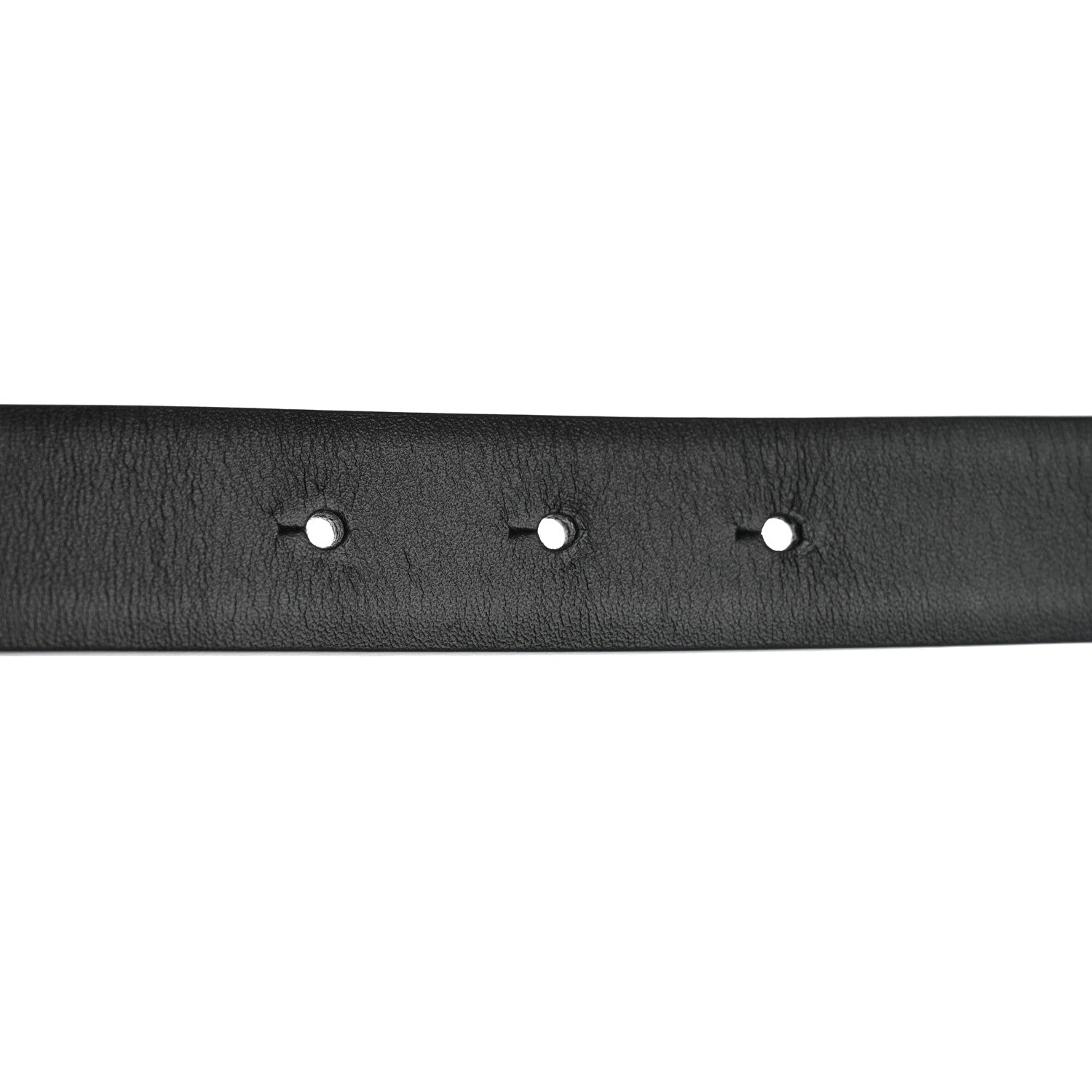 Chanel Calfskin Logo Belt 75 30 Black 3 of 6