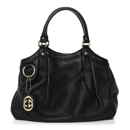 Gucci Calfskin Medium Sukey Tote  Black 1 of 16