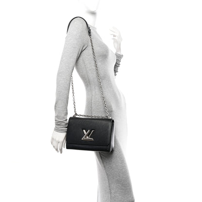 Louis Vuitton Epi Twist Shoulder Bag MM Black 2 of 14