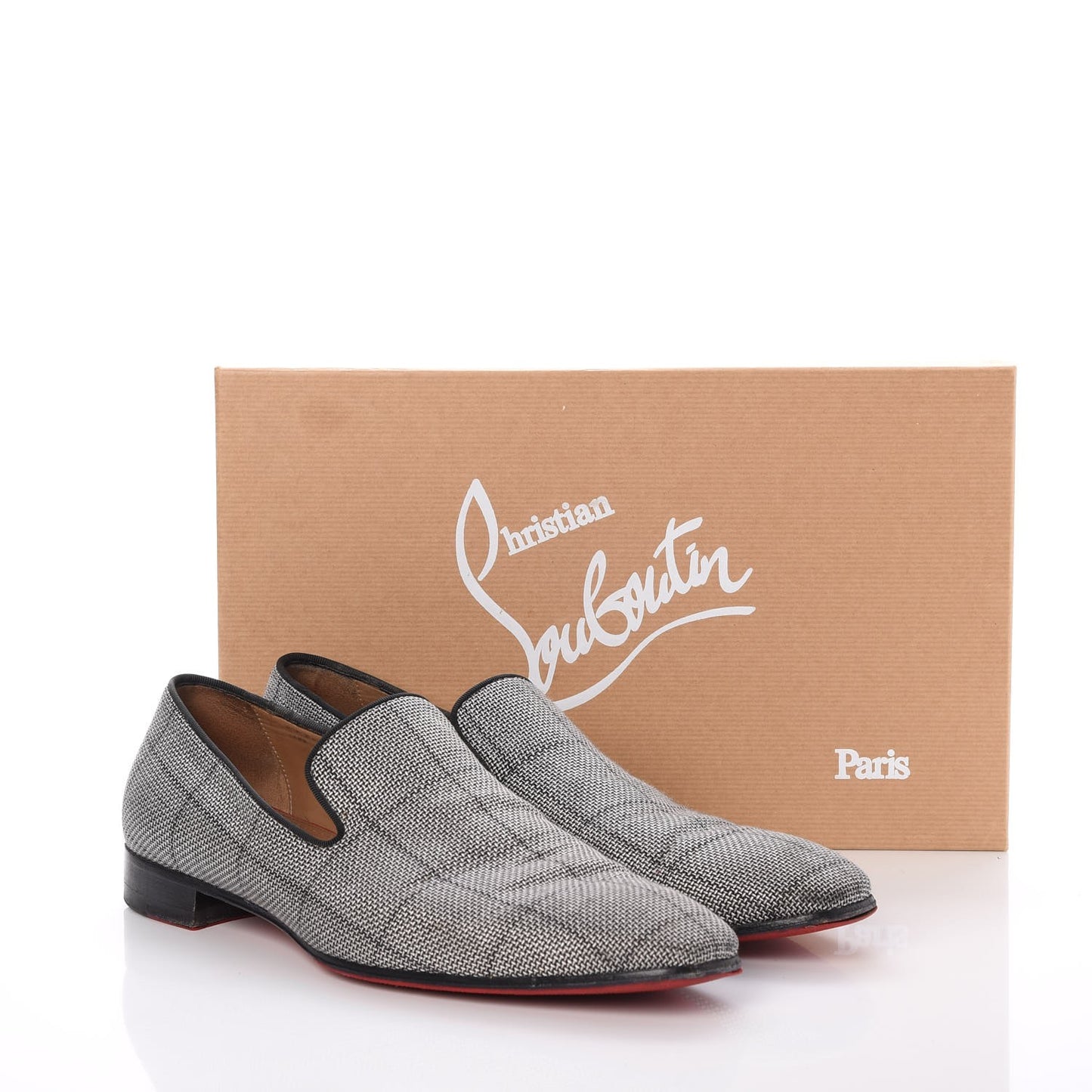 Mens Dandelion Flat Tissu Dorsilk Loafers 41.5 Black