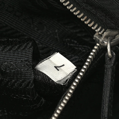 Prada Tessuto Nylon Pochette Bag Black 7 of 20
