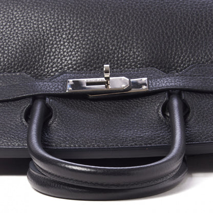 Hermes Taurillon Clemence Birkin 30 Black 12 of 27