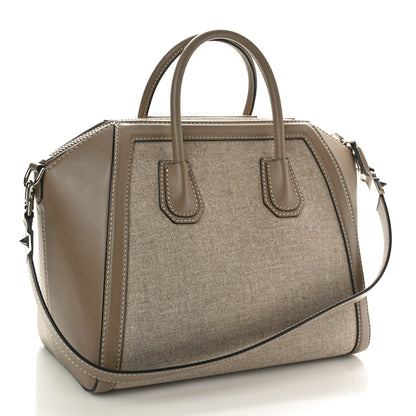 Givenchy Calfskin Wool Medium Antigona Beige 3 of 11