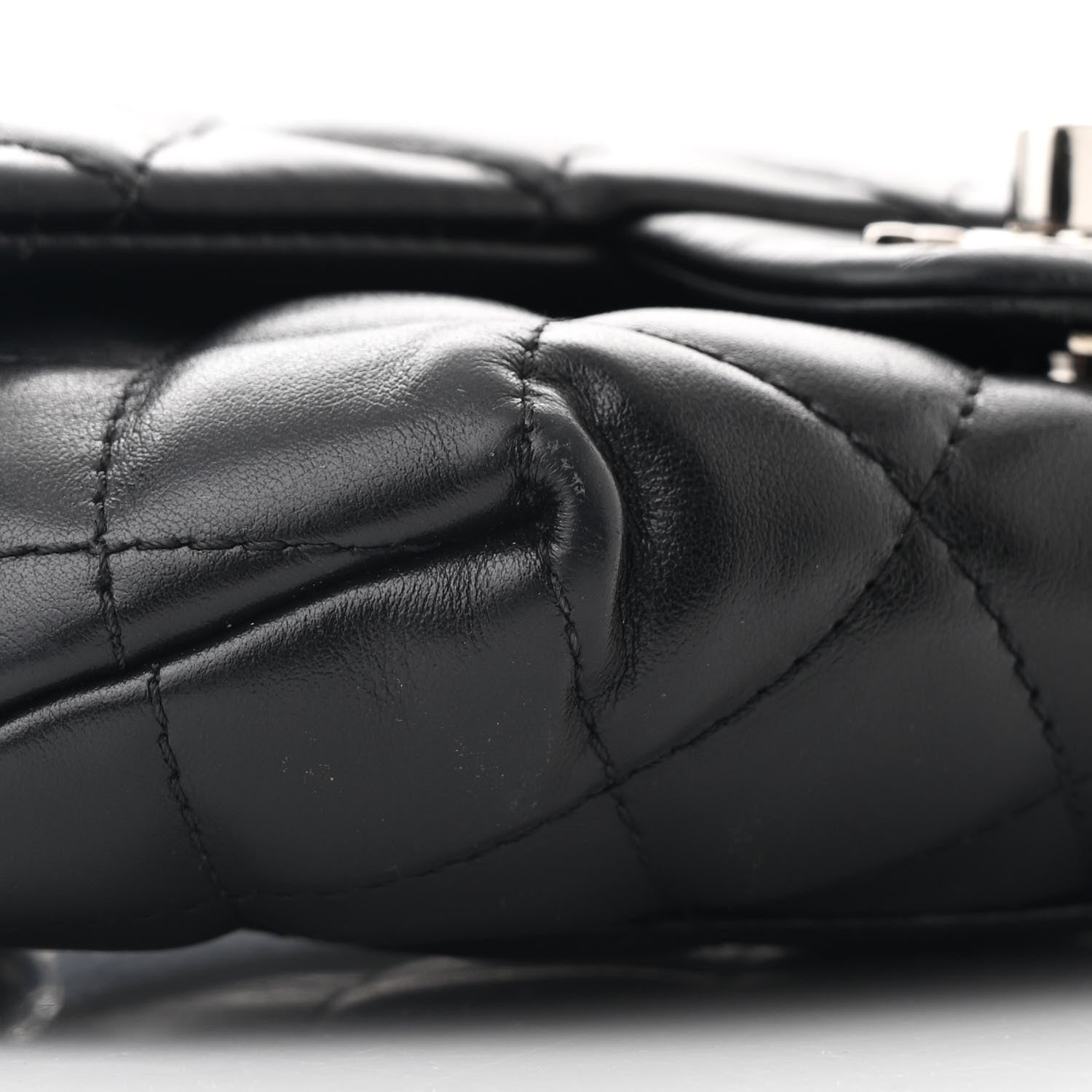 Chanel Calfskin Quilted CC Uniform Flap Belt Bag Black 11 of 12