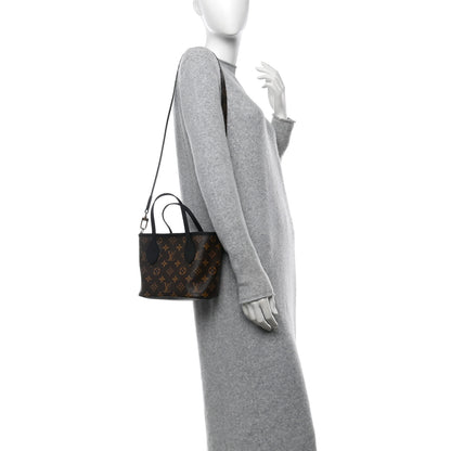 Louis Vuitton Monogram Neverfull Inside Out Bandouliere BB Black 2 of 19