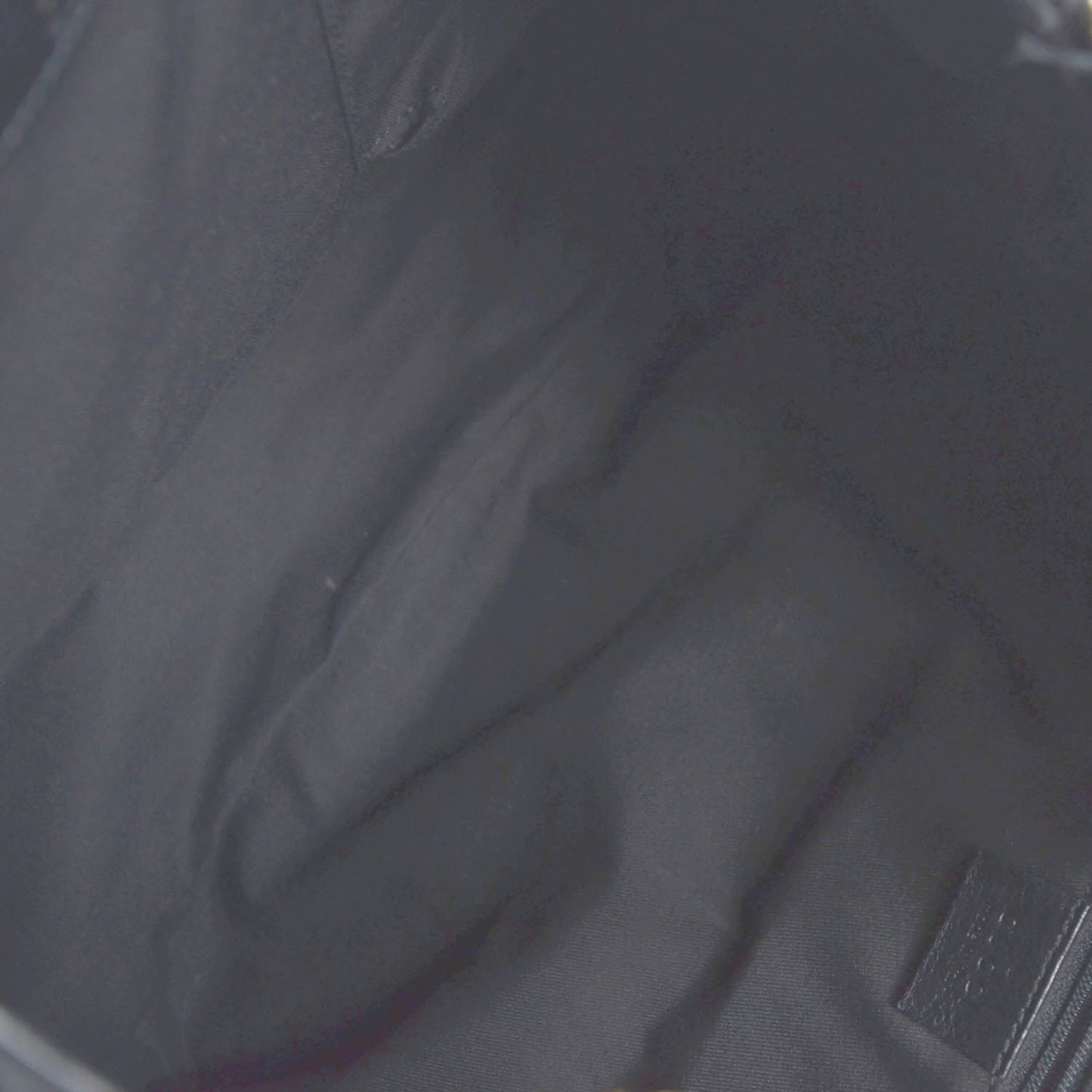 Monogram Ladies Web Large Hobo Black