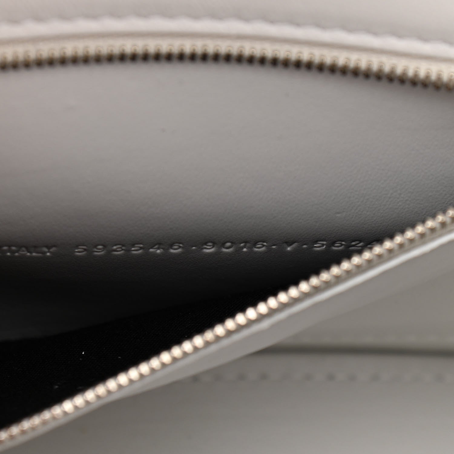 Balenciaga Calfskin Crocodile Embossed Small Hourglass Top Handle Bag White 7 of 15