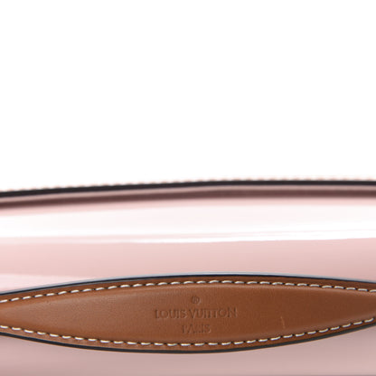 Louis Vuitton Patent Calfskin Monogram Cherrywood BB Rose Ballerine 9 of 10