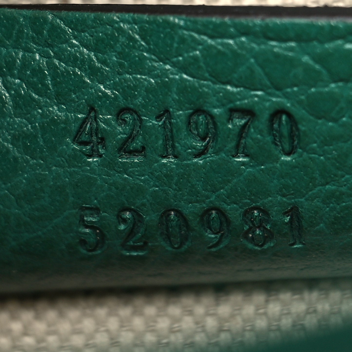 Calfskin Mini Dionysus Shoulder Bag Emerald